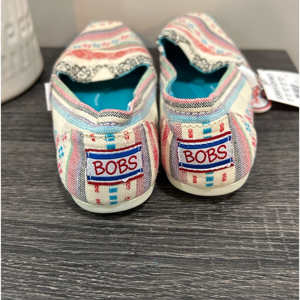 🔆SKECHERS BOBS Memory Foam Aztec Flats size 5! NEW with Tags - Picture 7 of 10